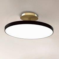 UMAGE LED ceiling lamp Asteria UP PLUS, black, 60 cm, CCT