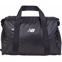 New Balance Unisex Essentials Small Duffel, Gym & Travel Essential Bag, Black
