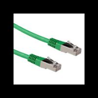 Microconnect 5 meter Cat5e FTP PVC Networking Cable, RJ45 Male Connector - Green