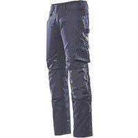 Mascot 12779-442-010 Mannheim Unique Cordura Lightweight Trouser with Kneepad Pockets, Size 90C50, Dark Navy
