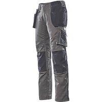 Mascot 17631-442-1809-82C56 Trousers with Cordura, Dark Anthracite/Black, 82C56