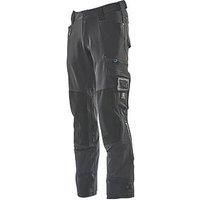 Mascot 17079-311-010-82C58 Trousers with Dyneema-Stretch, Black/Blue, 82C58