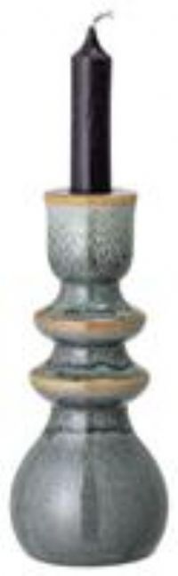Bloomingville Emie Stoneware Candle Holder - Grey