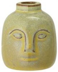 Bloomingville Emiel Candle Holder Green Ceramic