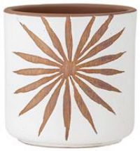 Bloomingville Terracotta Planter Pot - White