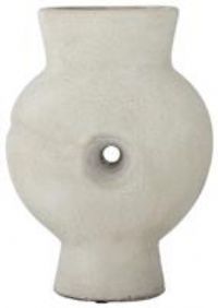 Bloomingville Chania Terracotta Vase - Cream