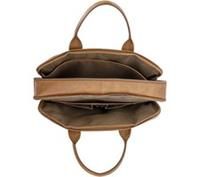 dbramante1928 - Kronborg Laptop Bag - Made From Handcrafted Full Grain Sustainable Leather - Fits 16 inch Laptop/Macbook - Messenger Bag with Shoulder Strap - Tan N.E. (2nd Gen)