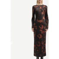 SamsÃ¸e SamsÃ¸e Alina Semi-Sheer Mesh Maxi Dress - M