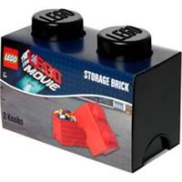 Lego Storage Brick 2 Movie Collection Black - New