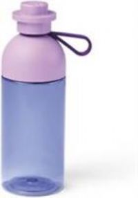 LEGO Hydration Bottle, Kids Drinks Bottle, 500ml Transparent Red, Water Bottle, Drinking Bottle for Toddlers, Dishwasher Safe, Reusable Sports Bottle