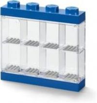LEGO Mini Figure Display (8 Minifigures) - Blue