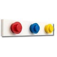 Room Copenhagen Lego Wall Hanger Rack (Red, Blue, Yellow), One Size