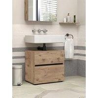 Dorel Home Wisla Compact Under Sink Cabinet - Viking Oak