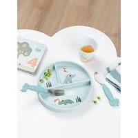 Done By Deer Silicone Stick And Stay Compartment Plate Playground