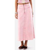 Lollys Laundry Normandie Denim Midi Skirt - XS