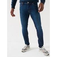 JACK & JONES Men/'s Jjiliam Jjoriginal Am 014 Lid Noos Jeans, Blue Denim, 30W 34L UK