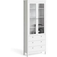 Barcelona White Display Unit  Furniutre to Go