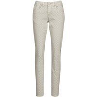 Cream  ANNIE  women's Trousers in Grey