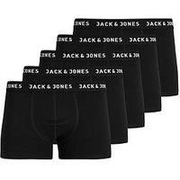 JACK & JONES Mens JAChuey Boxer Briefs - Black - XXL