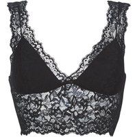 Pieces  PCLINA  women's Triangle bras and Bralettes in Black