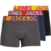 Jack and Jones Mens Sense 3 Pack Trunks