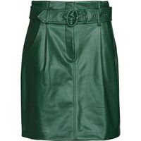Vila  VICHOOSY HW COATED SKIRT  women's Skirt in Green