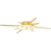 DESIGN BY US Canopy Flash Your Lamps, gold, 8-arm, customisable
