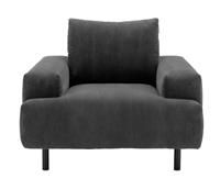 Habitat Julien Fabric Armchair - Charcoal