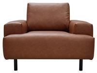 Habitat Julien Leather Armchair - Tan