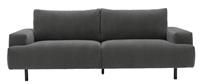 Habitat Julien Fabric 3 Seater Sofa - Charcoal