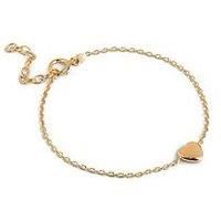 Enamel Copenhagen Amore Gold Heart Bracelet