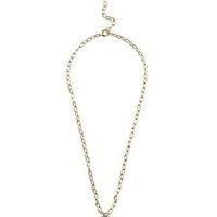 Enamel Copenhagen Gold Charm Necklace