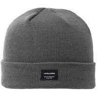 Jack & Jones Junior Boys Beanie Hat - Grey Melange