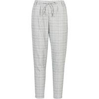 ONLY Women/'s Onlpoptrash Easy Think PNT Noos Trouser, Multicolour (Black Checks: Dark Grey/Cloud Dancer), 34 /L32 (Size: X-Small)