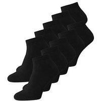 Jack & Jones 10 pack socks in black