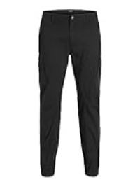 Jack & Jones Men/'s JJIPAUL JJFLAKE AKM 542 Black PS Hose, 44/34