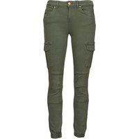 ONLY Cargo Jeans Hose | Stretch Denim Jogger Pants | Slim Mid Waist Karottenhose ONLMISSOURI, Farben:Grün-3, Größe:34W / 32L, Z-Länge:L32
