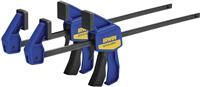 Irwin Tools Quick-Grip Clamps (Pack of 2) - Dark Blue/Black