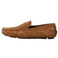 JACK & JONES Men/'s Jfwjensen Suede Loafer, Cognac, 9 UK