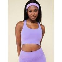 Girlfriend Collective Womens Training Paloma Bra - Lilac