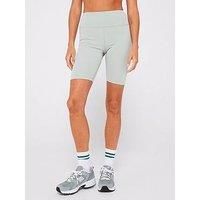 Girlfriend Collective Women'S Training Float High-Rise Bike Shorts - Green