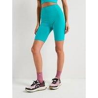 Girlfriend Collective Womens Training Bike Shorts - Green
