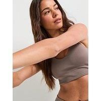 Girlfriend Collective Womens Training Float Lola Bra - Grey