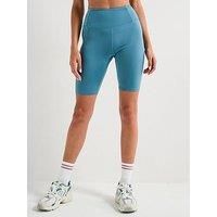 Girlfriend Collective Womens Training Float Bike Short - Blue