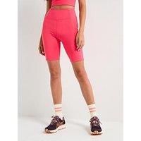 Girlfriend Collective Womens Training Bike Shorts - Pink
