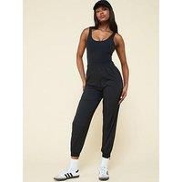 Girlfriend Collective Women/'s Summit Track Pant Leggings, Black, XL