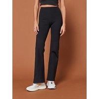 Girlfriend Collective Womens Training Compressive Flare Legging - Black