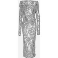 Rotate Birger Christensen Sequinned Jersey Midi Dress - DK 38/UK 10