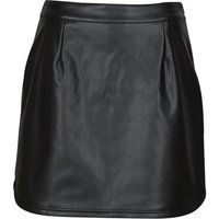 Noisy May  NMPROOF HW PU SKIRT  women's Skirt in Black