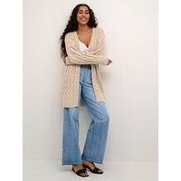 Kaffe Kalena Knit Cardigan - Grey